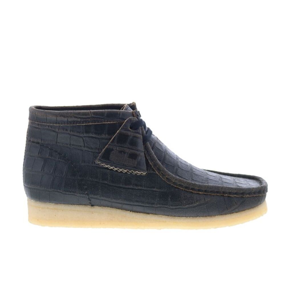 Clarks Mens Wallabee Boot Black Boots (NWT)